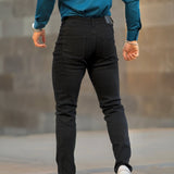 Active Tapered Slim Fit Jeans - Black