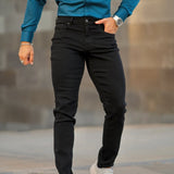 Active Tapered Slim Fit Jeans - Black