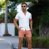 Ultra-Stretch 5" Chino Shorts - Coral