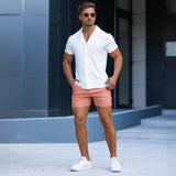 Ultra-Stretch 5" Chino Shorts - Coral