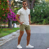 Ultra-Stretch 5" Chino Shorts - Khaki