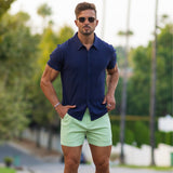 Ultra-Stretch 5" Chino Shorts - Mint