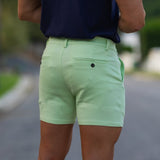 Ultra-Stretch 5" Chino Shorts - Mint