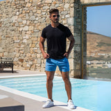 Ultra-Stretch 5" Chino Shorts - Sky Blue