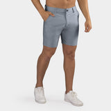 Ultra-Stretch 7" Chino Shorts - Grey