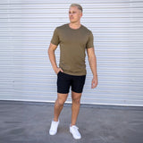 Essential Bamboo T-Shirt - Coyote Brown