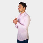 Pink Bamboo Button Down Shirt | Kojo Fit