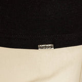 Stretch Knit Polo - Black