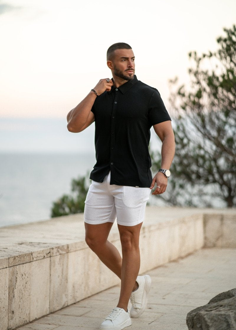 Best muscle fit stretch short sleeve shirt brand australia