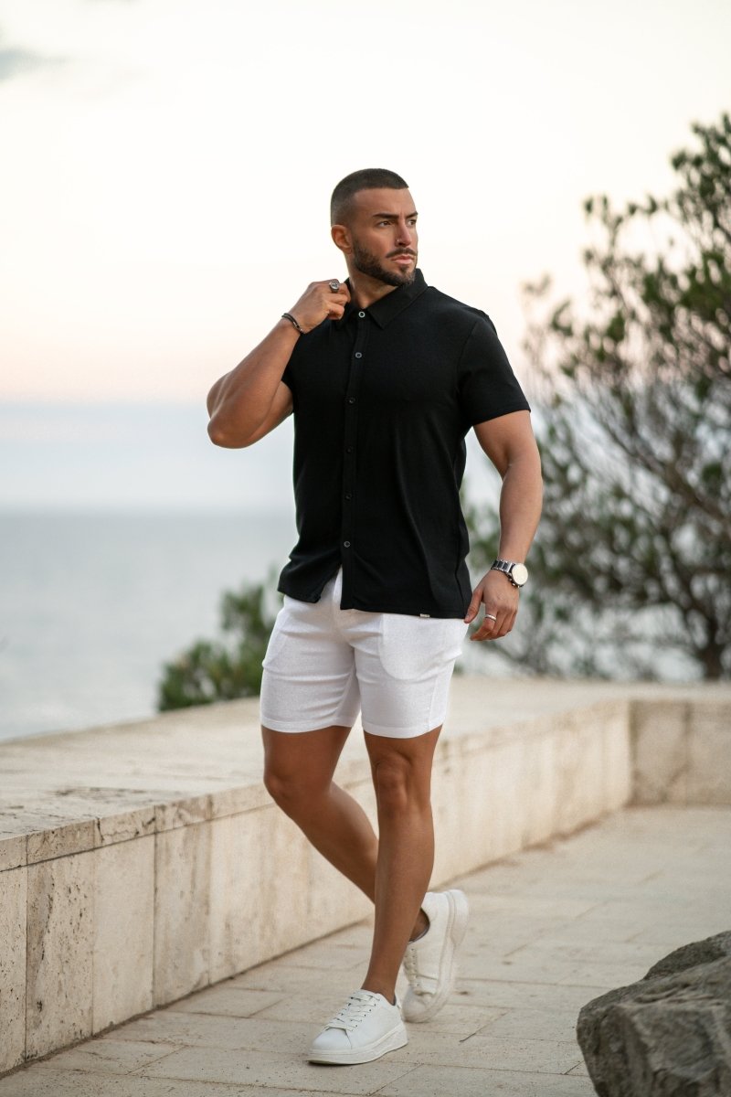 Best muscle fit stretch short sleeve shirt brand australia