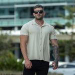 Best Fitting Shirts For Gym Bro Stylish Fitted Arms bodybuilder casual style
