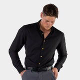 Return Sale - Mint Performance Shirt - Black & Gold