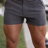 Ultra-Stretch 3" Chino Shorts - Charcoal