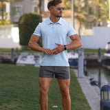 Ultra-Stretch 3" Chino Shorts - Charcoal