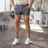 Ultra-Stretch 3" Chino Shorts - Charcoal