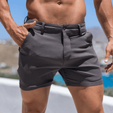 Ultra-Stretch 5" Chino Shorts - Charcoal