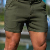 Ultra-Stretch 5" Chino Shorts - Olive