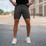 Ultra-Stretch 7" Chino Shorts - Charcoal