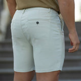 Ultra-Stretch 7" Chino Shorts - Cream