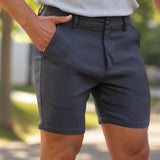 Ultra-Stretch 7" Chino Shorts - Gunmetal