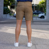 Ultra-Stretch 7" Chino Shorts - Mocha Brown