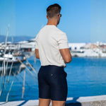 Best Fitting Mens Dress Shorts in Navy | Kojo Fit