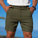 Ultra-Stretch 7" Chino Shorts - Olive
