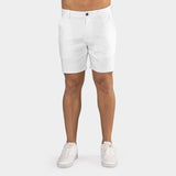 Ultra-Stretch 7" Chino Shorts - White