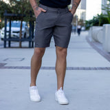 Ultra-Stretch 9” Chino Shorts - Charcoal