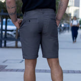 Ultra-Stretch 9” Chino Shorts - Charcoal