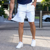 Ultra-Stretch 9” Chino Shorts - White