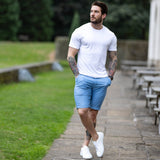 Ultra-Stretch 9” Chino Shorts - Sky Blue