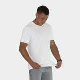 Mens Bamboo Stretch T-shirt white