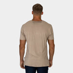 Mens Tall Bamboo Tee Light Brown