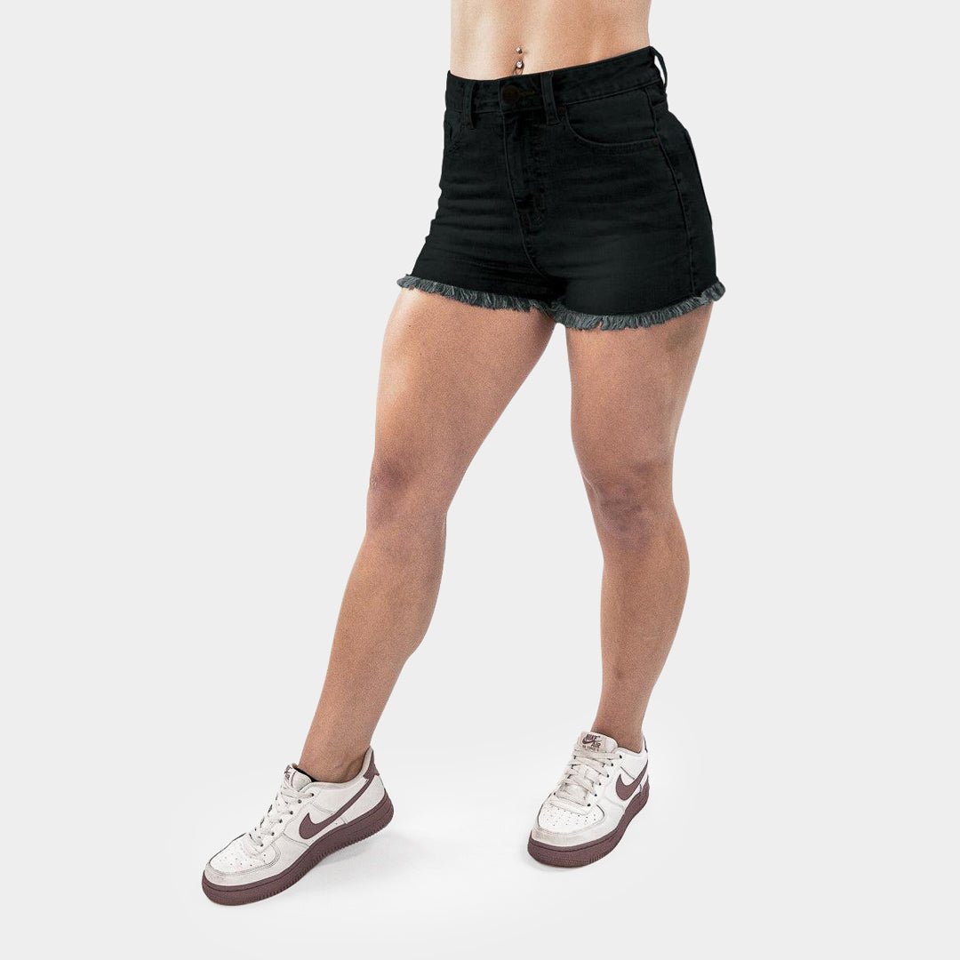 Womens Denim Jenas Shorts For Gym Girl