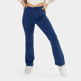 Impact Flare Fit Jeans - Cobalt