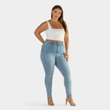 Impact High Waisted Skinny Jeans - Ice