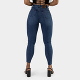 Impact High Waisted Skinny Jeans - Indigo