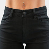 Impact Mid Rise Skinny Jeans - Black