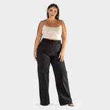 Best Curve Fit Black Trousers