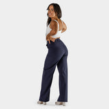 Impact Wide Leg Pants - Navy