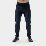 Mens Navy Formal Pants For Muscular Guys 