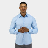 Performance Bamboo Dress Shirt - Sky Blue