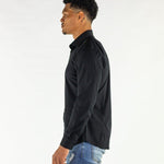 Return Sale - Performance Bamboo Dress Shirt - Black - Kojo Fit