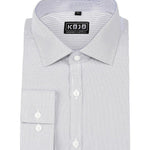 Performance Bamboo Dress Shirt - Black Microcheck - Kojo Fit