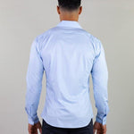 Return Sale - Performance Bamboo Dress Shirt - Sky Blue - Kojo Fit