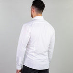 Return Sale - Performance Bamboo Dress Shirt - White - Kojo Fit