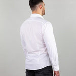 Return Sale - Performance Bamboo Dress Shirt - White - Kojo Fit