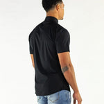 Return Sale - Performance Bamboo Short Sleeve Shirt - Black - Kojo Fit