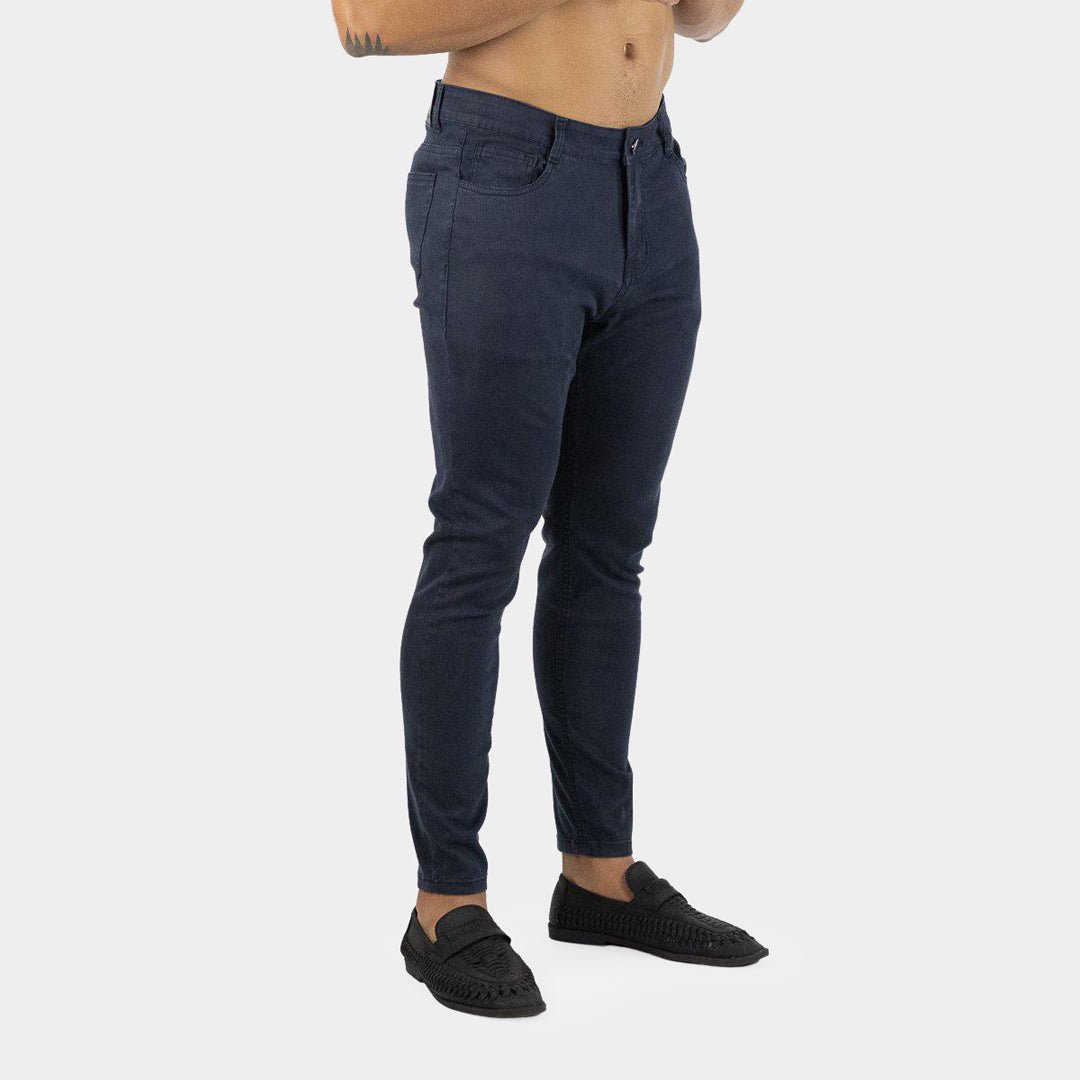 Best Muscle Fit Navy Chinos Australia